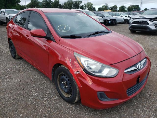 HYUNDAI ACCENT GLS 2014 with VIN KMHCT4AE3EU645629 - Photo from auction