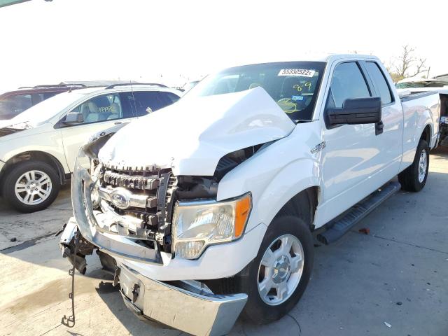 Photo 2 from auction – 2010 FORD F150 SUPER with VIN 1FTEX1C89AFB47280