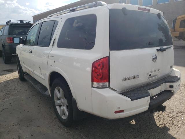 Photo 3 from auction – 2008 NISSAN ARMADA SE with VIN 5N1AA08C18N631804