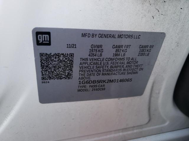 Photo 10 from auction – 2021 CADILLAC CT4 PREMIU with VIN 1G6DB5RK2M0146065