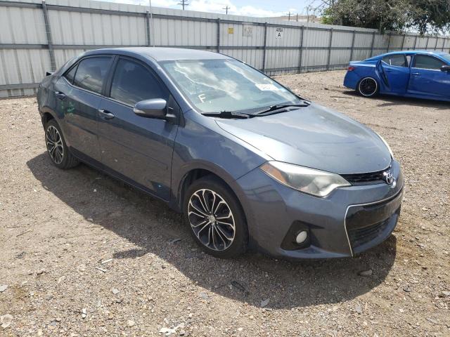 TOYOTA COROLLA L 2015 with VIN 5YFBURHE6FP273072 - Photo from auction