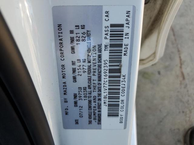 Photo 10 from auction – 2012 MAZDA 3 I with VIN JM1BL1V77C1692395