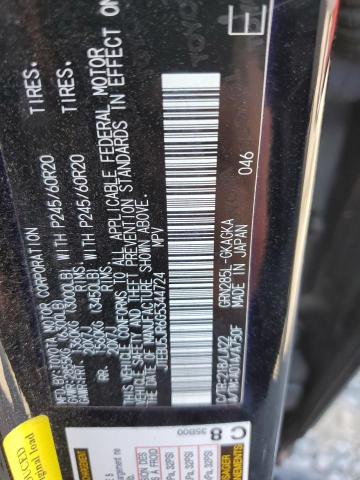 Photo 10 from auction – 2016 TOYOTA 4RUNNER SR with VIN JTEBU5JR6G5344724