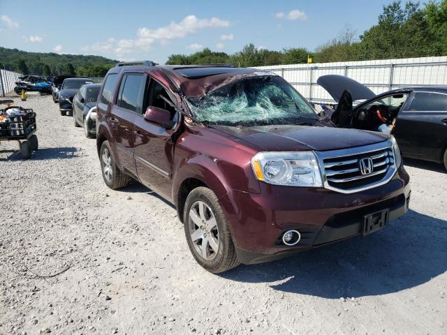 HONDA PILOT TOUR 2013 with VIN 5FNYF4H99DB066212 - Photo from auction