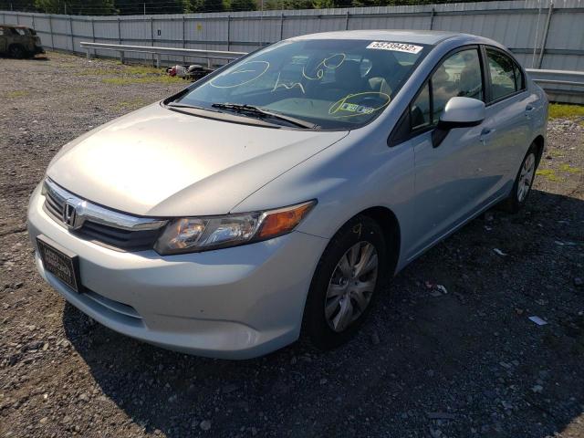 Photo 2 from auction – 2012 HONDA CIVIC LX with VIN 19XFB2F53CE303322