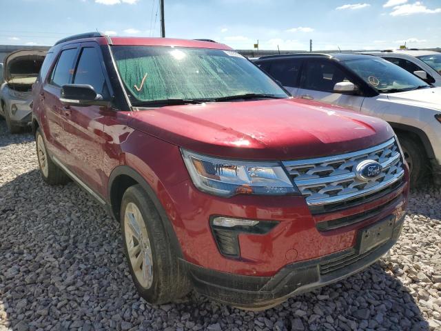 FORD EXPLORER X 2018 with VIN 1FM5K8D88JGC32235 - Photo from auction