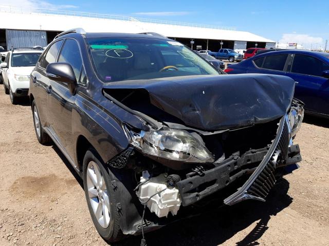 LEXUS RX 350 2010 with VIN 2T2ZK1BAXAC027593 - Photo from auction