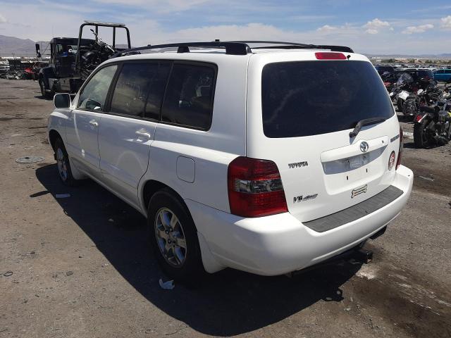 Photo 3 from auction – 2005 TOYOTA HIGHLANDER with VIN JTEEP21A050109534