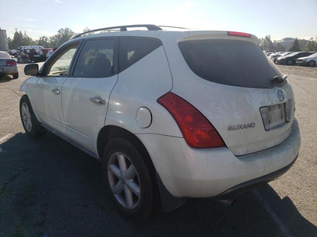 Photo 3 from auction – 2004 NISSAN MURANO SL with VIN JN8AZ08T44W218331