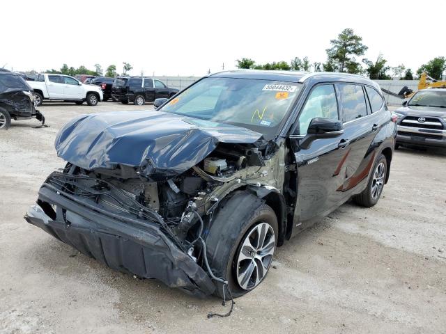 Photo 2 from auction – 2021 TOYOTA HIGHLANDER with VIN 5TDGBRCH3MS535972