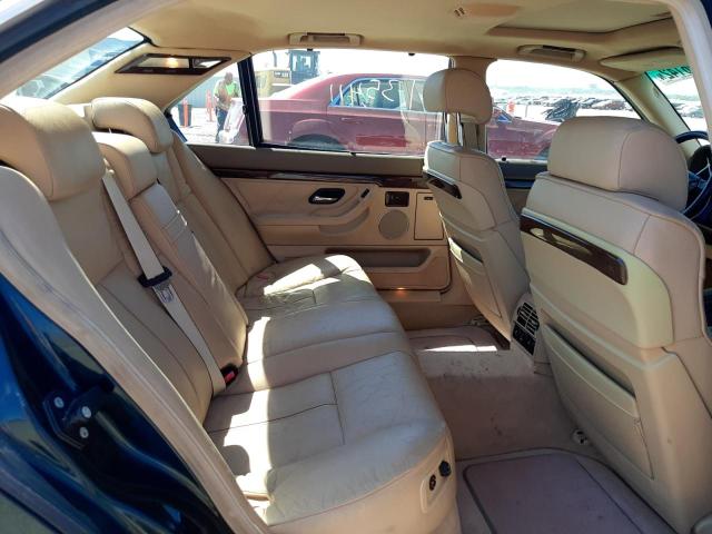 Photo 6 from auction – 2000 BMW 750 IL with VIN WBAGJ0343YDD73631