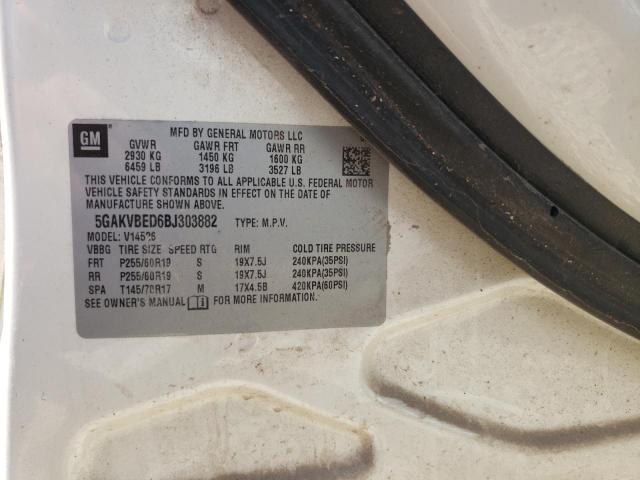 Photo 10 from auction – 2011 BUICK ENCLAVE CX with VIN 5GAKVBED6BJ303882