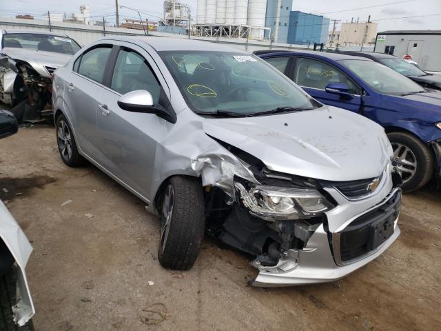 CHEVROLET SONIC PREM 2017 with VIN 1G1JF5SB4H4121108 - Photo from auction