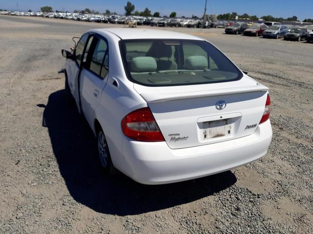 Photo 3 from auction – 2001 TOYOTA PRIUS with VIN JT2BK12U810018782