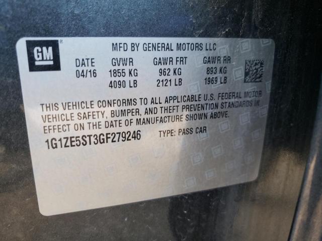 Photo 10 from auction – 2016 CHEVROLET MALIBU LT with VIN 1G1ZE5ST3GF279246