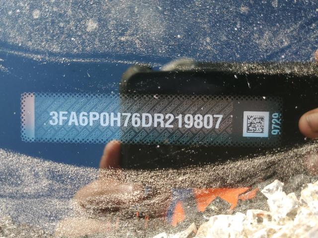 Photo 10 from auction – 2013 FORD FUSION SE with VIN 3FA6P0H76DR219807