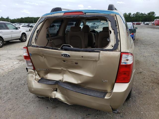 Photo 9 from auction – 2006 KIA SEDONA EX with VIN KNDMB233366029088