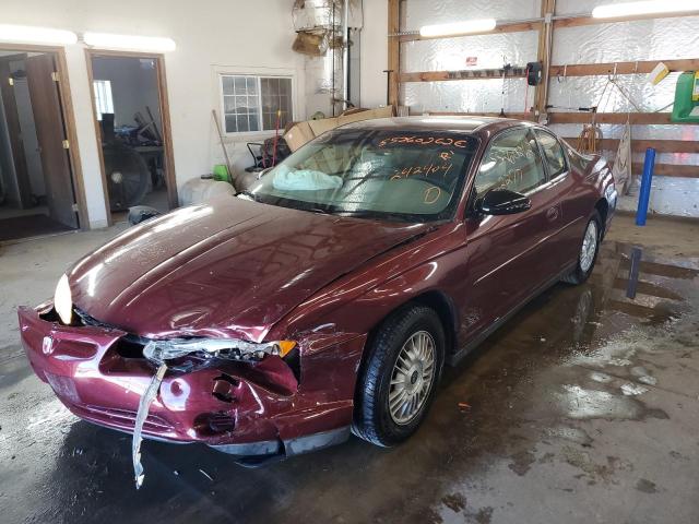 Photo 2 from auction – 2002 CHEVROLET MONTE CARL with VIN 2G1WW12E329242404