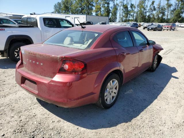 Photo 4 from auction – 2014 DODGE AVENGER SE with VIN 1C3CDZAB8EN189260