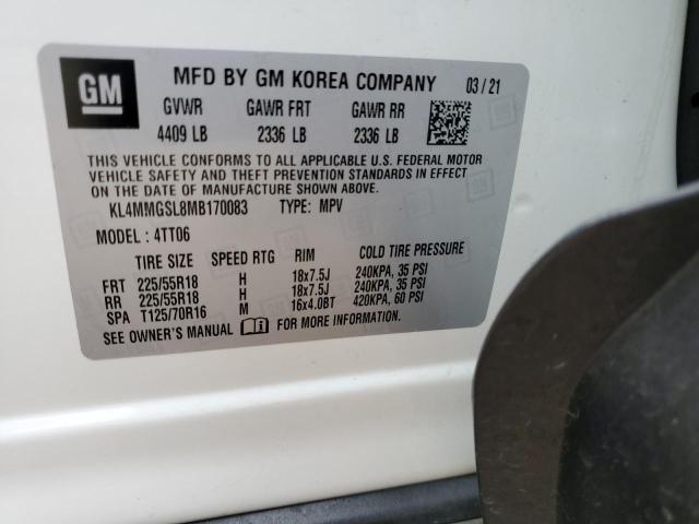 Photo 10 from auction – 2021 BUICK ENCORE GX with VIN KL4MMGSL8MB170083