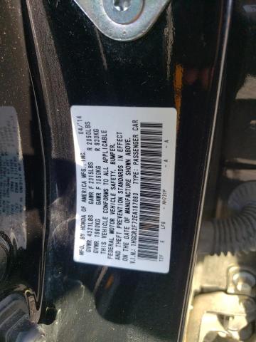 Photo 10 from auction – 2014 HONDA ACCORD EX with VIN 1HGCR2F72EA197890