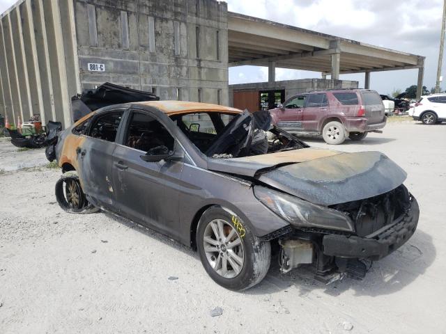HYUNDAI SONATA SE 2017 with VIN 5NPE24AF6HH516467 - Photo from auction