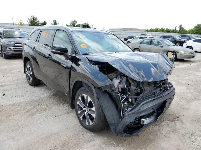 TOYOTA HIGHLANDER 2021 with VIN 5TDGBRCH3MS535972 - Photo from auction