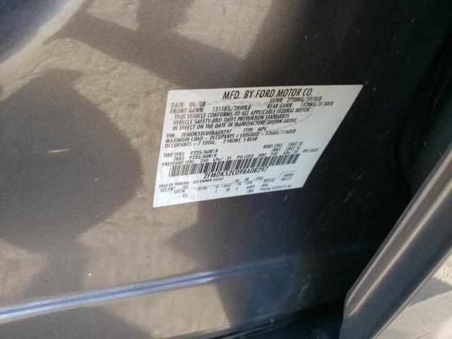 Photo 10 from auction – 2009 FORD FLEX SEL with VIN 2FMDK52C09BA08297
