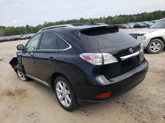 Photo 3 from auction – 2012 LEXUS RX 350 with VIN 2T2ZK1BA9CC076609