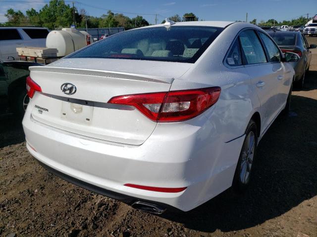 Photo 4 from auction – 2017 HYUNDAI SONATA SE with VIN 5NPE24AF0HH565616