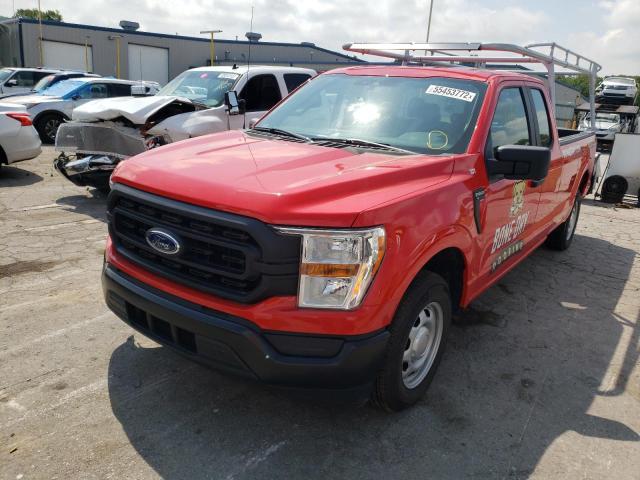 Photo 2 from auction – 2021 FORD F150 SUPER with VIN 1FTEX1CP7MKD85177