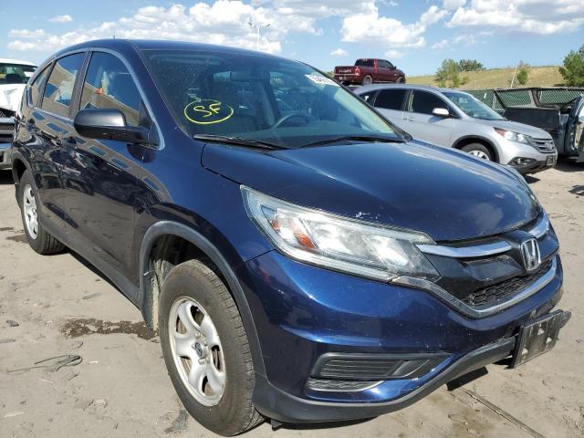 HONDA CR-V LX 2015 with VIN 5J6RM4H33FL068893 - Photo from auction