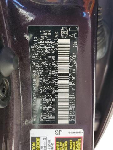 Photo 10 from auction – 2013 TOYOTA COROLLA BA with VIN 2T1BU4EE4DC086658