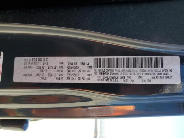 Photo 10 from auction – 2016 JEEP WRANGLER U with VIN 1C4BJWDG6GL211003