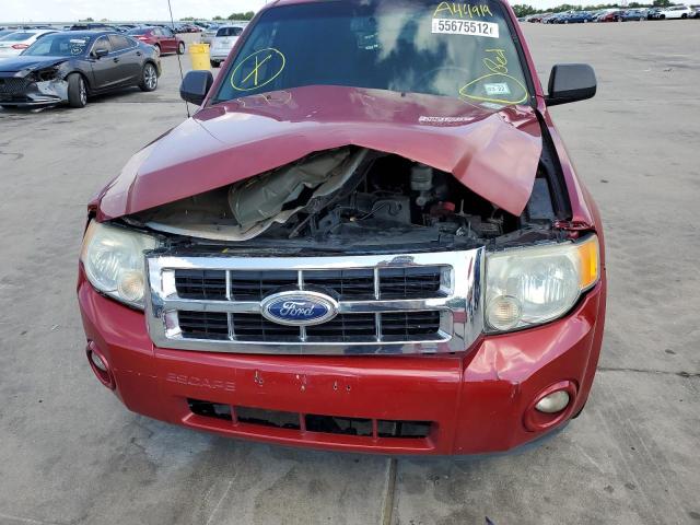 Photo 9 from auction – 2011 FORD ESCAPE XLT with VIN 1FMCU9DG0BKA44919