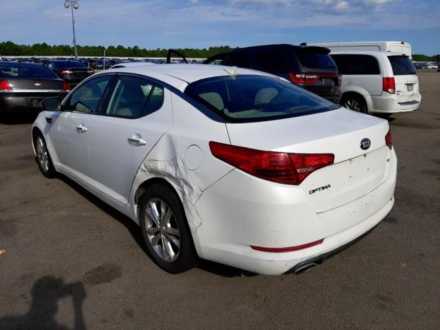 Photo 3 from auction – 2013 KIA OPTIMA with VIN 5XXGM4A71DG224534