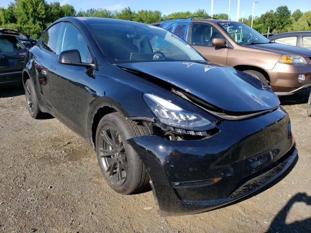 TESLA MODEL Y 2021 with VIN 5YJYGDEE3MF260247 - Photo from auction