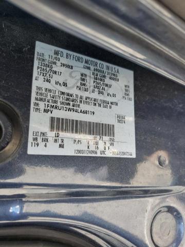 Photo 10 from auction – 2004 FORD EXPEDITION with VIN 1FMRU13W94LA68119