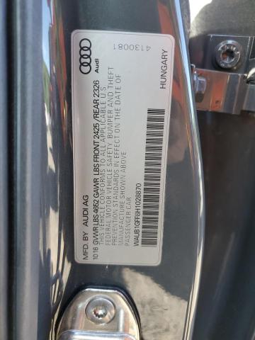 Photo 10 from auction – 2017 AUDI S3 PREMIUM with VIN WAUB1GFF8H1028870