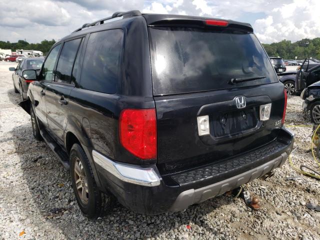 Photo 3 from auction – 2003 HONDA PILOT EXL with VIN 2HKYF18633H533192
