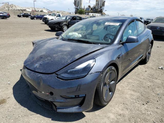 Photo 2 from auction – 2022 TESLA MODEL 3 with VIN 5YJ3E1EA6NF331177