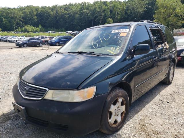 Photo 2 from auction – 2000 HONDA ODYSSEY EX with VIN 2HKRL1860YH530366