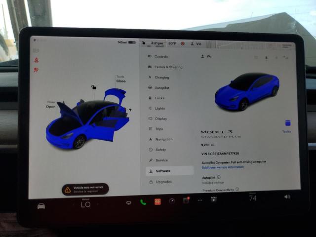 Photo 8 from auction – 2021 TESLA MODEL 3 with VIN 5YJ3E1EA4MF977428