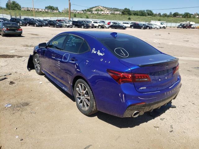 Photo 3 from auction – 2018 ACURA TLX TECH+A with VIN 19UUB2F67JA005230