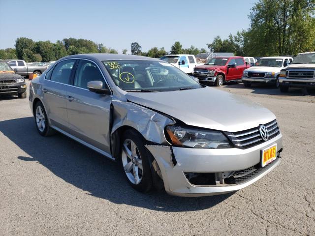 VOLKSWAGEN PASSAT SE 2014 with VIN 1VWBP7A33EC009851 - Photo from auction