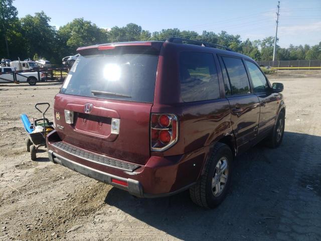 Photo 4 from auction – 2007 HONDA PILOT EXL with VIN 5FNYF28677B020084