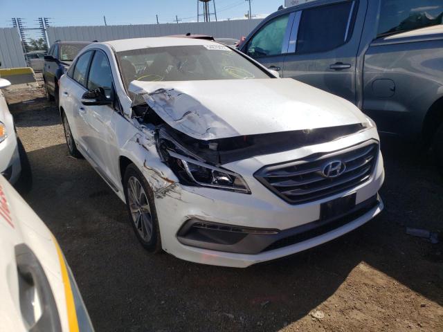 HYUNDAI SONATA SPO 2015 with VIN 5NPE34AF6FH094050 - Photo from auction