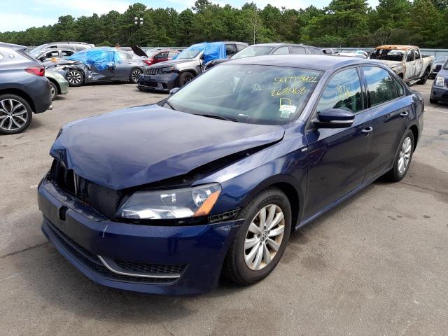 Photo 2 from auction – 2015 VOLKSWAGEN PASSAT S with VIN 1VWAT7A3XFC028468