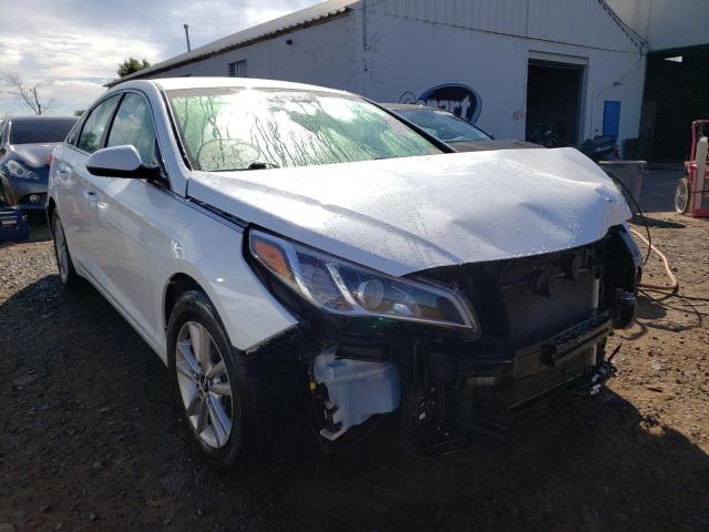 HYUNDAI SONATA SE 2017 with VIN 5NPE24AF0HH565616 - Photo from auction