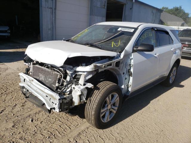 Photo 2 from auction – 2017 CHEVROLET EQUINOX LS with VIN 2GNALBEK4H1597257